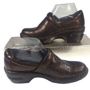 Børn Concept BOC Women's Sz 8.5/40 EUR Brown Slip On BC6632 Clog